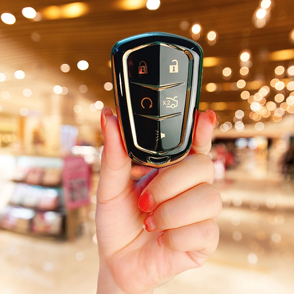 Soft TPU Car Key Case Remote Control Protector Cover For Cadillac ATS-L XTS XT5 CTS CT6 ATS 28T SRX Escalade 2015 Accessories
Soft TPU Car Key Case Remote Control Protector Cover For Cadillac ATS-L XTS XT5 CTS CT6 ATS 28T SRX Escalade 2015 Accessories