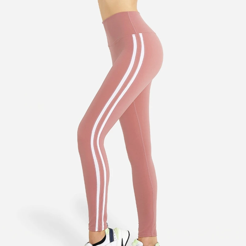 Women's Striped Peach Hip Yoga Outdoor High Waist Tights
Women's Striped Peach Hip Yoga Outdoor High Waist Tights