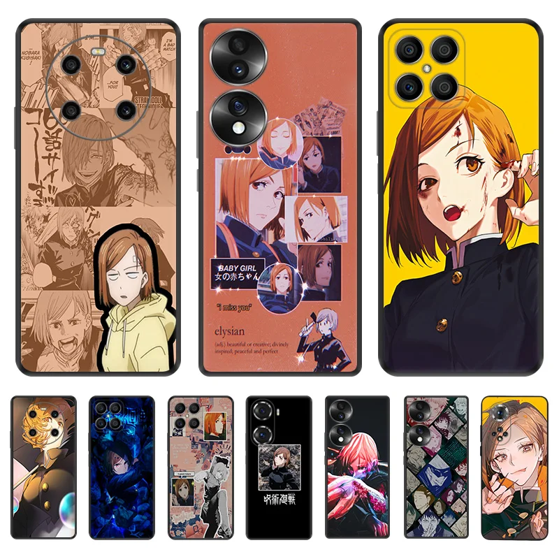 Jujutsu Kaisen Kugisaki Nobara Matte Phone Case for Honor X8 X7 X9 X6 X40 20 30 50 60 70 Pro Magic4 Play 6T 9A 6C Silicone Cover
Jujutsu Kaisen Kugisaki Nobara Matte Phone Case for Honor X8 X7 X9 X6 X40 20 30 50 60 70 Pro Magic4 Play 6T 9A 6C Silicone Cover