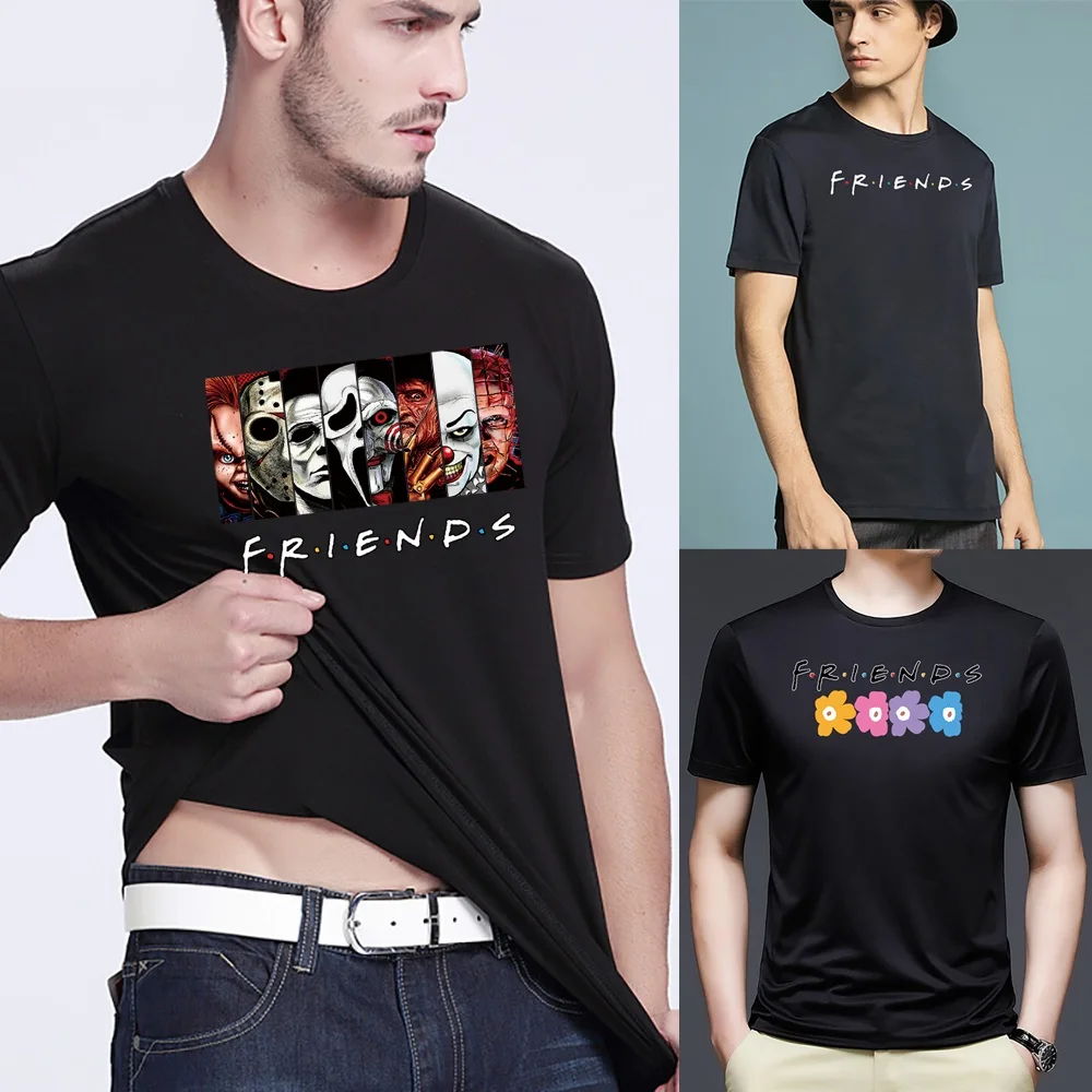 T Shirt Men Summer Short Sleeve Tops T-shirts O-Neck Casual Black Printed Clothing Summer Home New Tee Shirt Streetwear Clothes 
T Shirt Men Summer Short Sleeve Tops T-shirts O-Neck Casual Black Printed Clothing Summer Home New Tee Shirt Streetwear Clothes