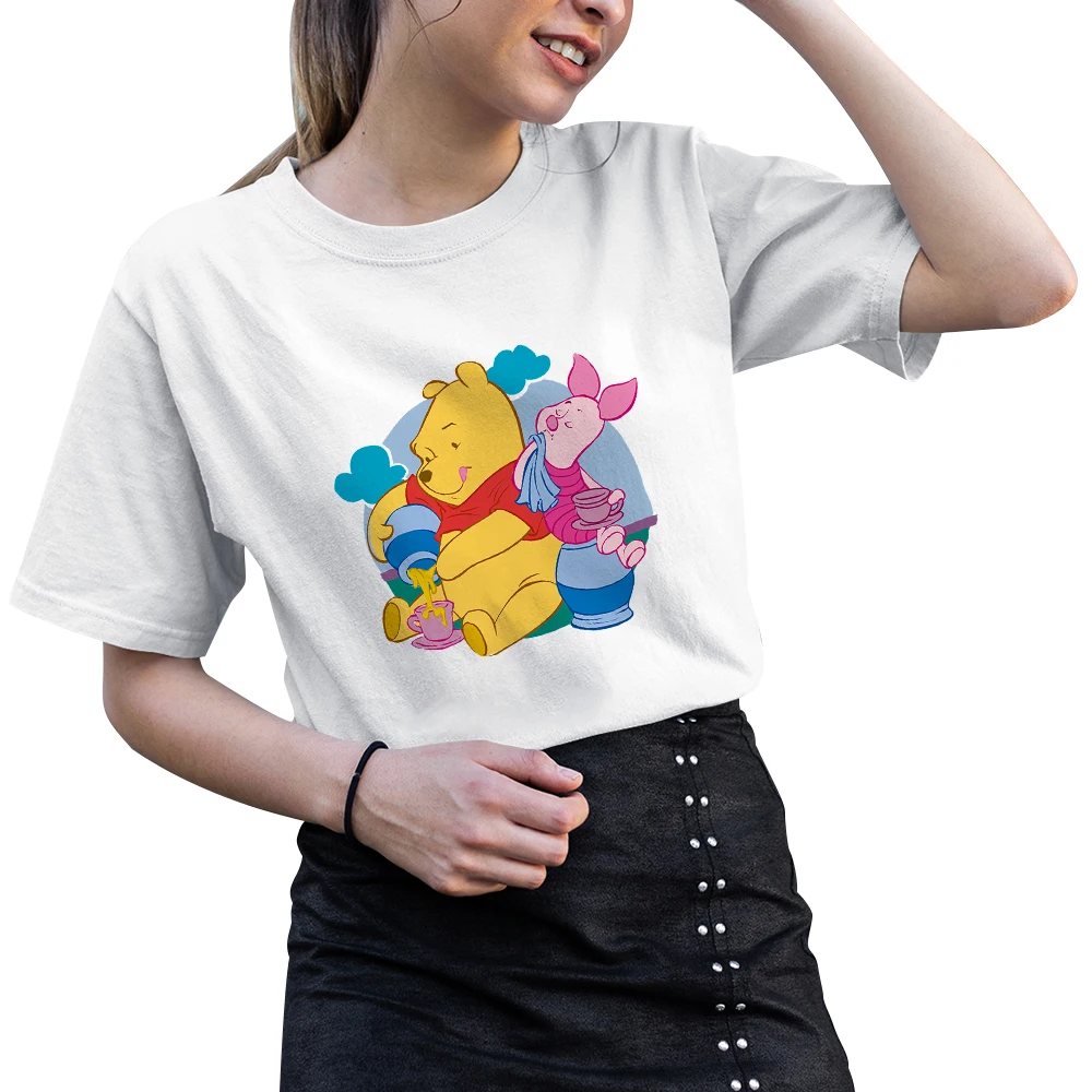 2022 Casual Clothes Tshirts Women Disney Soft Wholesale Short Sleeve Y2k Tops Beautiful Winnie the Pooh Style Tee Summer
2022 Casual Clothes Tshirts Women Disney Soft Wholesale Short Sleeve Y2k Tops Beautiful Winnie the Pooh Style Tee Summer