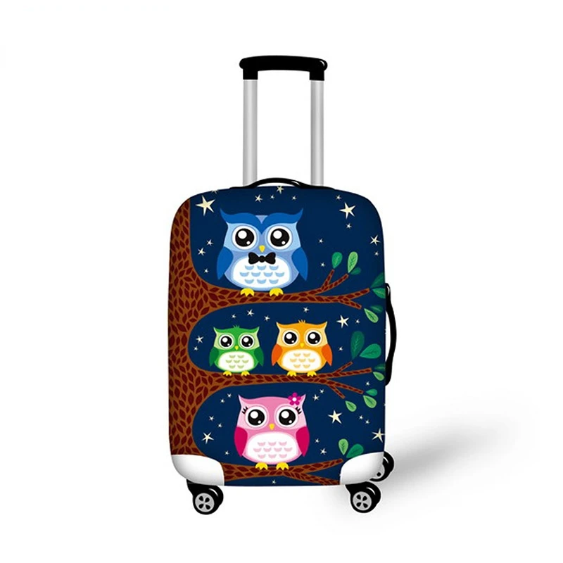 Travel Luggage Protective Covers Customize Cute Owl printed Thick Elastic Suitcase Cover S/M/L For 18-30 Inch Cases
Travel Luggage Protective Covers Customize Cute Owl printed Thick Elastic Suitcase Cover S/M/L For 18-30 Inch Cases