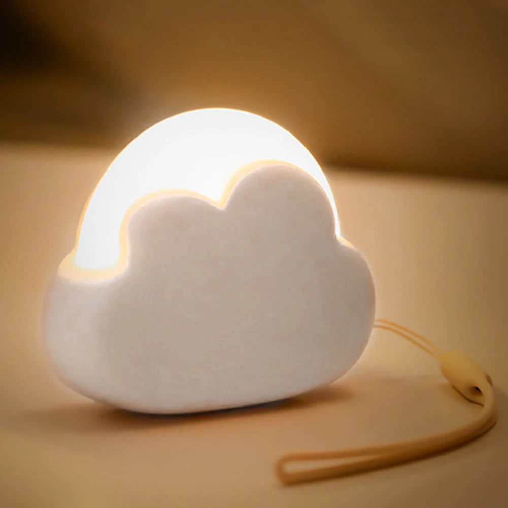 Cloud-shape Night Light Bedroom Lamp Eye Protective LED Nightlight USB Rechargeable Bedside Desk Lamp Dimming Table Lamp for Kid
Cloud-shape Night Light Bedroom Lamp Eye Protective LED Nightlight USB Rechargeable Bedside Desk Lamp Dimming Table Lamp for Kid