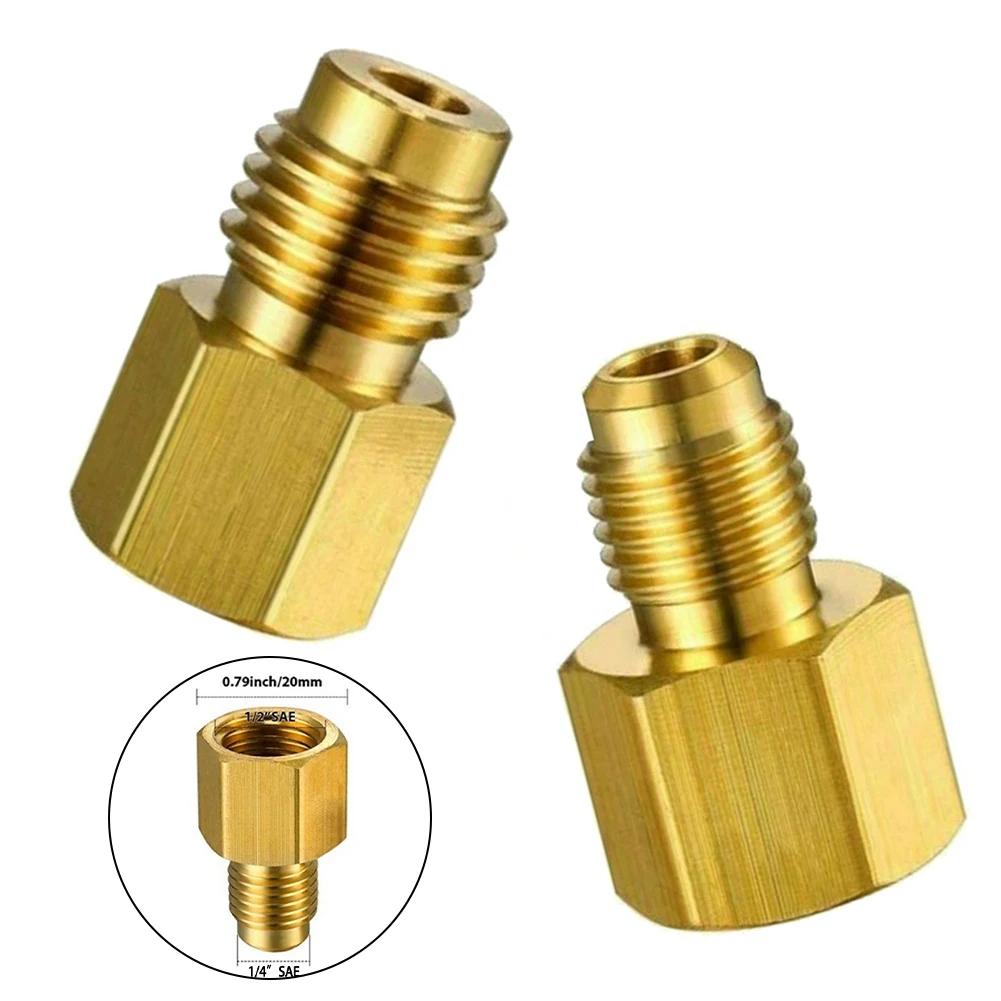 2Pcs R134a To R12 Adapter R12 To R134a Adapter Anti-aging Brass Adapters Refrigeration Adapter Air Conditioning Connector
2Pcs R134a To R12 Adapter R12 To R134a Adapter Anti-aging Brass Adapters Refrigeration Adapter Air Conditioning Connector
