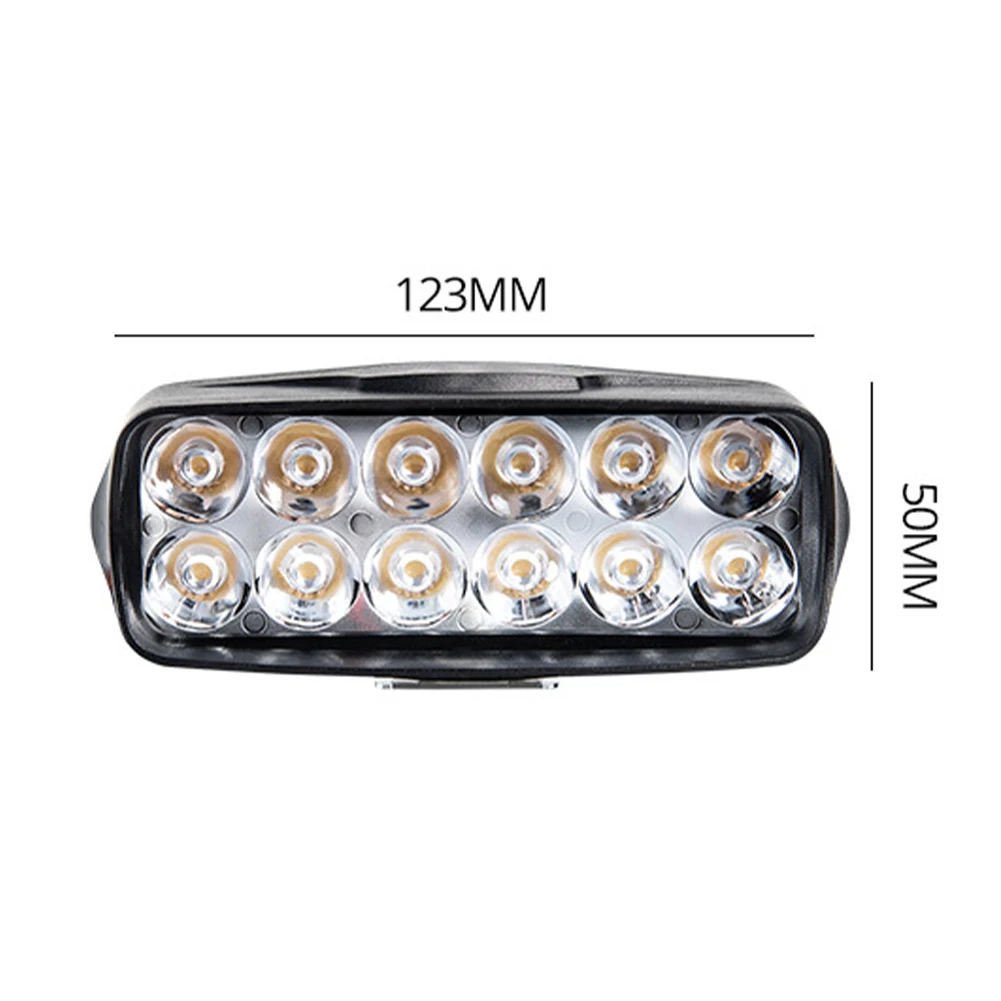 Led Headlight Work Bar Light White Light 12 LED 2400 LM 6000K Off Road Work Lamp Universal Waterproof Automotive
Led Headlight Work Bar Light White Light 12 LED 2400 LM 6000K Off Road Work Lamp Universal Waterproof Automotive