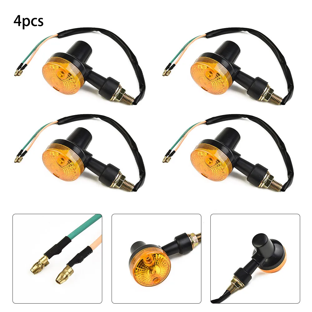 4pcs LED Motorcycle Turn Signal Light 6V Waterproof Amber Flasher Indicator Rear Lights Lamp Motorcycle Motorbike Accessories
4pcs LED Motorcycle Turn Signal Light 6V Waterproof Amber Flasher Indicator Rear Lights Lamp Motorcycle Motorbike Accessories