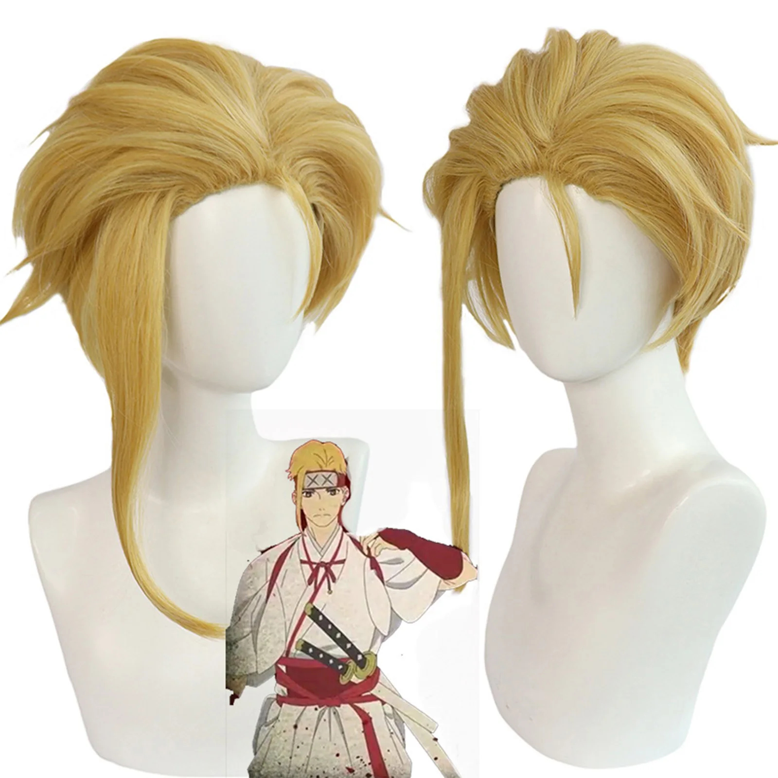 Anime Jigoku Raku Hell's Paradise Cosplay Wig Gabimaru Aza Chobei Yuzuriha Yamada Asaemon Sagiri Fuchi Halloween Party Headwear
Anime Jigoku Raku Hell's Paradise Cosplay Wig Gabimaru Aza Chobei Yuzuriha Yamada Asaemon Sagiri Fuchi Halloween Party Headwear