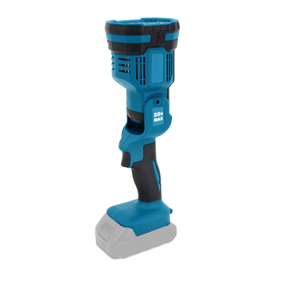 Аккумуляторный фонарик с вращением на 90 ° для Makita Dewalt, литиевая батарея 18 в, уличное аварийное рабочее освещение
Аккумуляторный фонарик с вращением на 90 ° для Makita Dewalt, литиевая батарея 18 в, уличное аварийное рабочее освещение