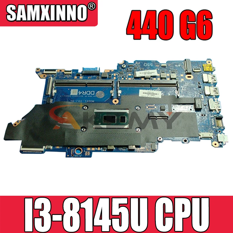 DAX8JMB18C0 For HP Probook 440 G6 I3-8145U Notebook Mainboard DDR4 Laptop motherboard
DAX8JMB18C0 For HP Probook 440 G6 I3-8145U Notebook Mainboard DDR4 Laptop motherboard