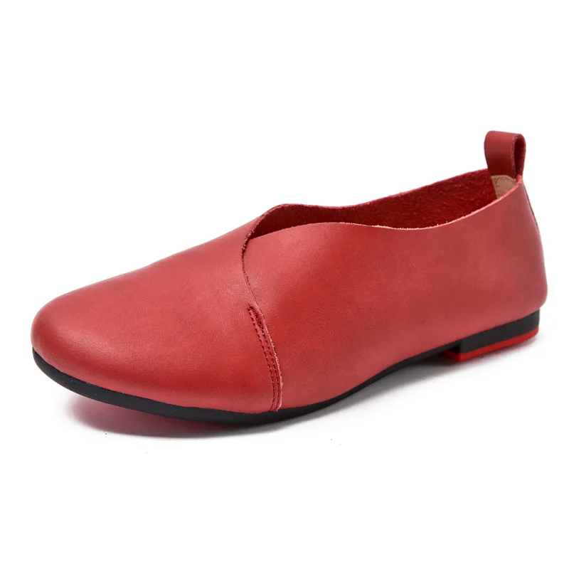 Large Size 43 Women Flat Shoes Spring Summer Genuine Leather Female Casual Soft Bottom Mother Single Shoes Fashion Loafers Shoes
Large Size 43 Women Flat Shoes Spring Summer Genuine Leather Female Casual Soft Bottom Mother Single Shoes Fashion Loafers Shoes