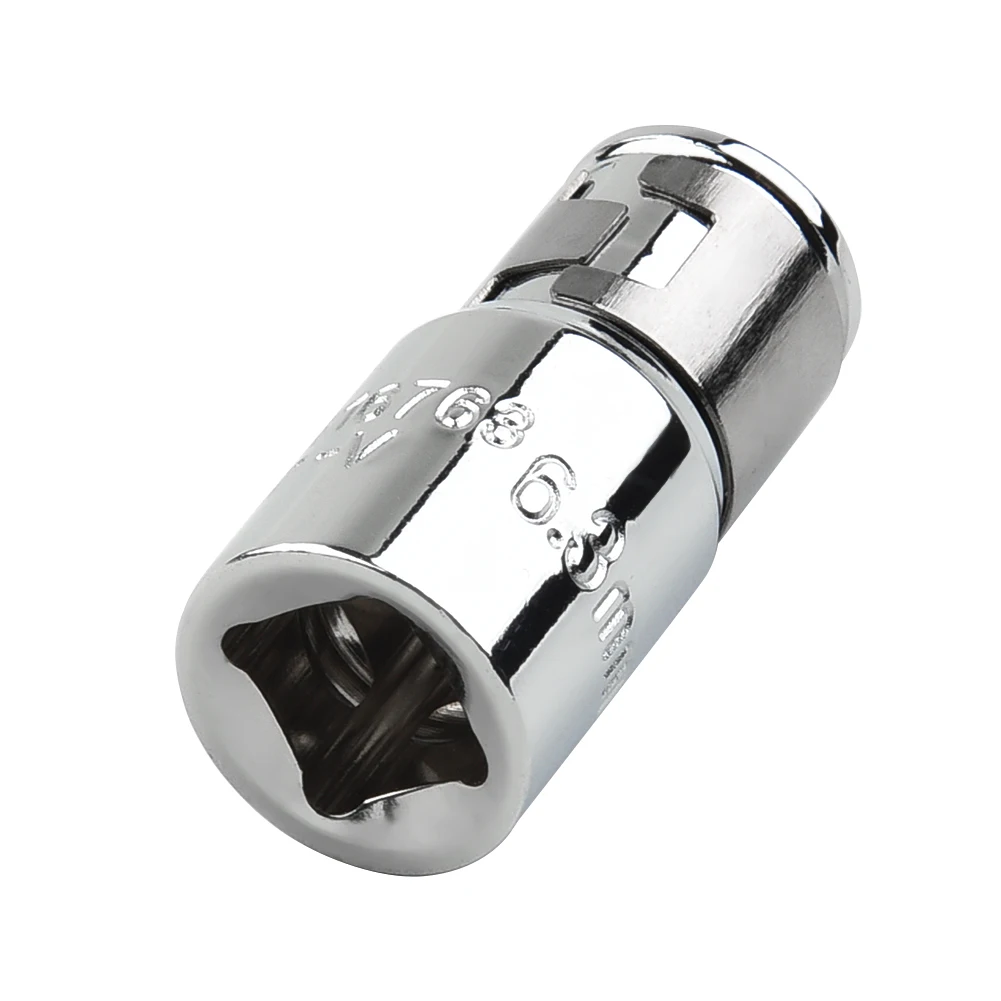 Chrome Durable High Hardness High Quality Socket Adapter Socket Bits Quick Release Screwdriver Holder 1/4\" Hex Shank
Chrome Durable High Hardness High Quality Socket Adapter Socket Bits Quick Release Screwdriver Holder 1/4\" Hex Shank