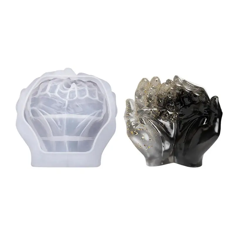 Resin Hand Mold Soap Holder Mold Hand Shape Casting Molds For DIY Crafts Home Decoration Handicrafts Ring Jewelry Storage Ashtra
Resin Hand Mold Soap Holder Mold Hand Shape Casting Molds For DIY Crafts Home Decoration Handicrafts Ring Jewelry Storage Ashtra