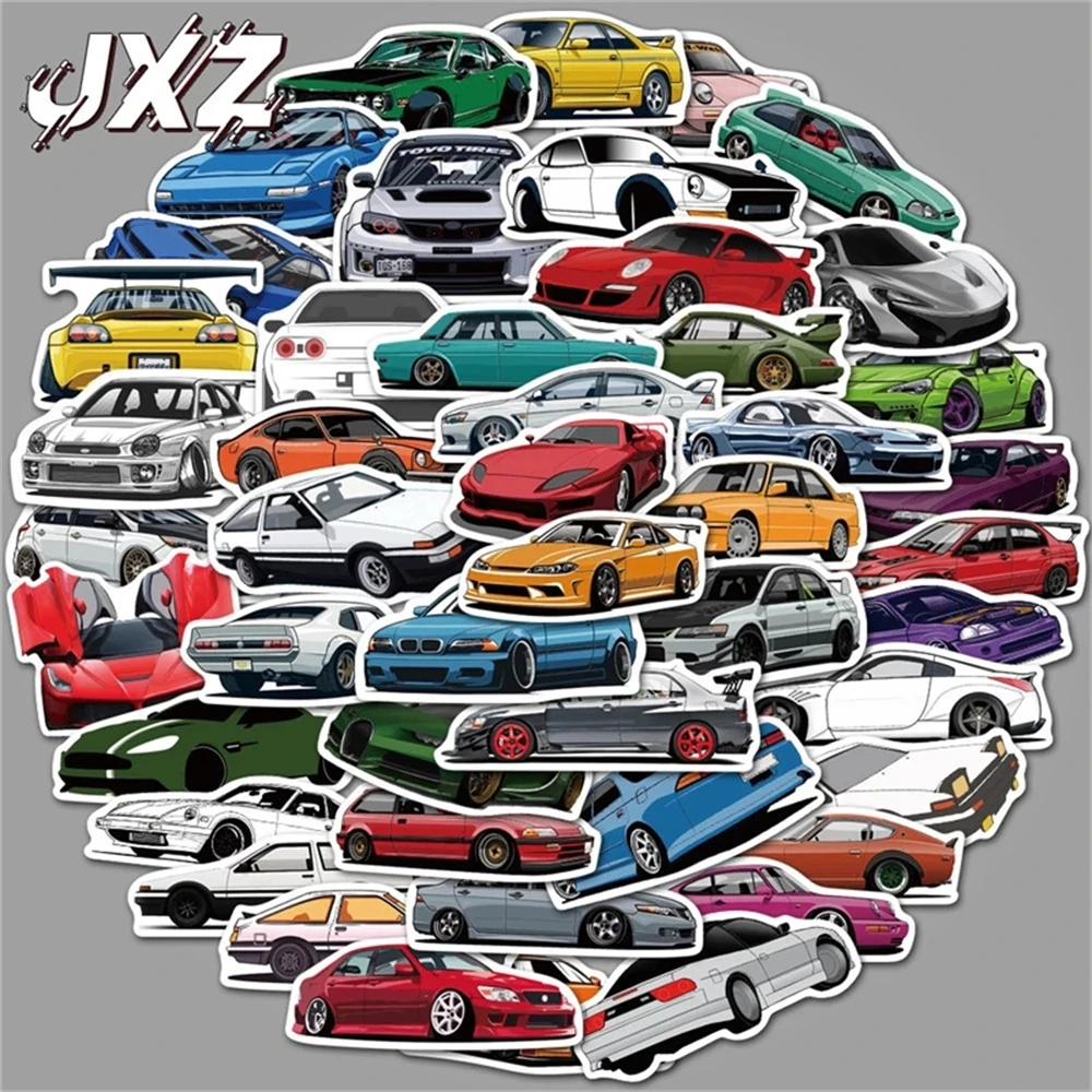 10/30/50 Pcs Sports Car Pattern Cartoon Graffiti Sticker Decorative Luggage Helmet Car Motorcycle Skateboard Waterproof Sticker
10/30/50 Pcs Sports Car Pattern Cartoon Graffiti Sticker Decorative Luggage Helmet Car Motorcycle Skateboard Waterproof Sticker