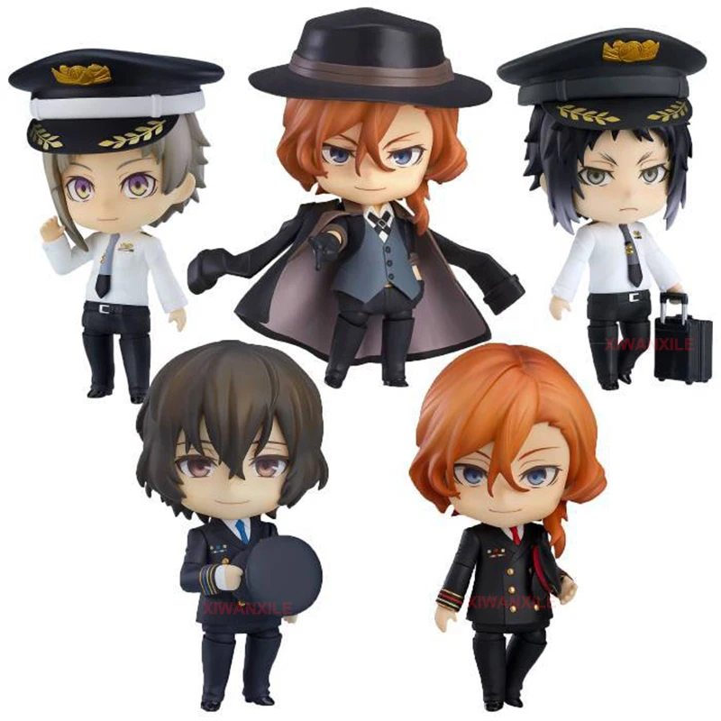 Фигурка аниме бродячие псы 10 см 1414 # дазай Осаму экшн-фигурка 1415 накахара чуя