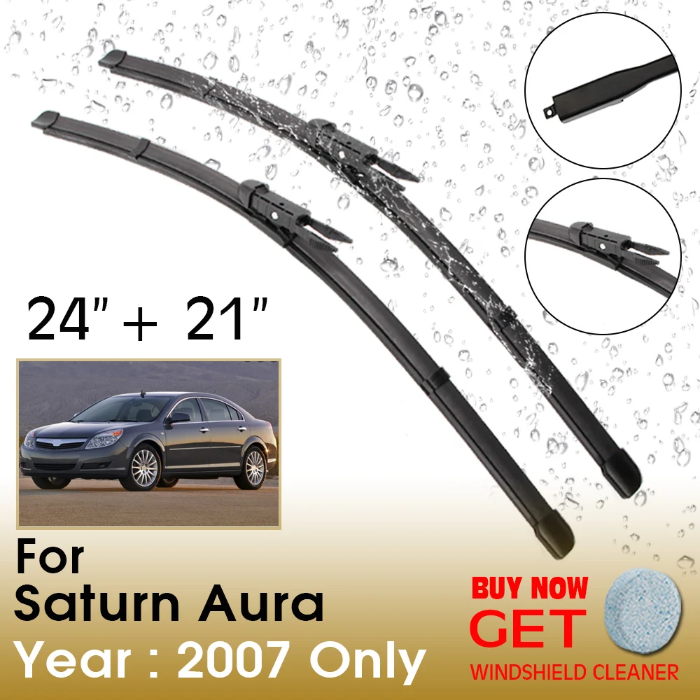 Car Wiper Blade For Saturn Aura 24"+21" 2007 Only Front Window Washer Windscreen Windshield Wipers Blades Accessories
Car Wiper Blade For Saturn Aura 24"+21" 2007 Only Front Window Washer Windscreen Windshield Wipers Blades Accessories