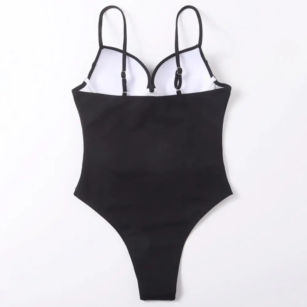 Bodysuit Swimwear Stretchy Sleeveless Quick Drying Pure Color Bathing Suit Bodysuit One-piece Bikini Triangle Cutting
Bodysuit Swimwear Stretchy Sleeveless Quick Drying Pure Color Bathing Suit Bodysuit One-piece Bikini Triangle Cutting