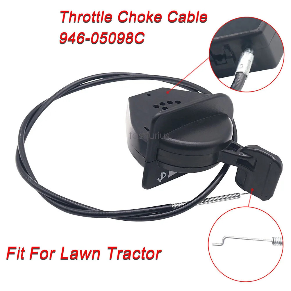 1pcs Throttle Cable For MTD For Yard Man For Bolens For Arnold Accelerator/Choke Cable 946-05098C Lawn Mower Accessories
1pcs Throttle Cable For MTD For Yard Man For Bolens For Arnold Accelerator/Choke Cable 946-05098C Lawn Mower Accessories