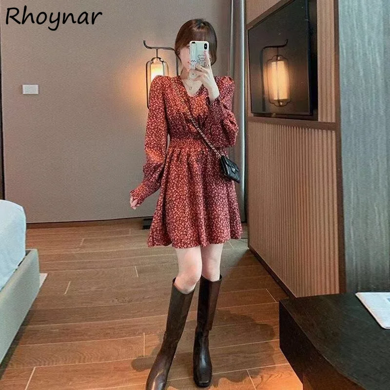 Mini Dresses Women V-neck Floral Retro Lady Holiday Tender Party Schoolgirls Trendy Clothing Spring Dating A-line Lantern Sleeve
Mini Dresses Women V-neck Floral Retro Lady Holiday Tender Party Schoolgirls Trendy Clothing Spring Dating A-line Lantern Sleeve