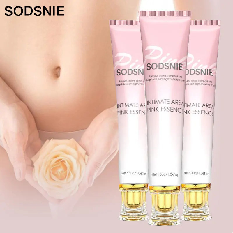 SODSNIE Intimate Area Whitening Cream Pink Essence Deep Nourishment Repair Private Part Regulate Break Down Private Skin Care
SODSNIE Intimate Area Whitening Cream Pink Essence Deep Nourishment Repair Private Part Regulate Break Down Private Skin Care