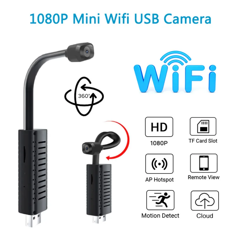 Wifi 1080P USB Camera SD Card Cloud Storage V380 Pro App Video Mini Camera Surveillance Cameras With Wide-angle Lens Full HD Cam
Wifi 1080P USB Camera SD Card Cloud Storage V380 Pro App Video Mini Camera Surveillance Cameras With Wide-angle Lens Full HD Cam