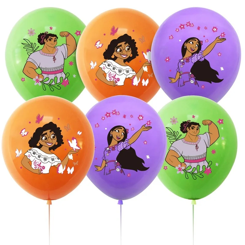 12 Inch 10pcs Disney Encanto Mirabe Theme Latex Balloons 3 5 6 Birthday Party Decoration Toys for Kid Baby Shower Party Supplies
12 Inch 10pcs Disney Encanto Mirabe Theme Latex Balloons 3 5 6 Birthday Party Decoration Toys for Kid Baby Shower Party Supplies