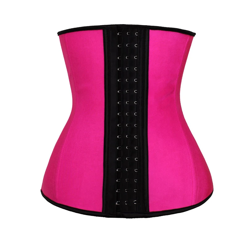 

Waistband Latex Three-layer 9 Steel Bone Palace Body Beauty Abdominal Tightening Latex Shaping Clothing Rubber Corsets for Women