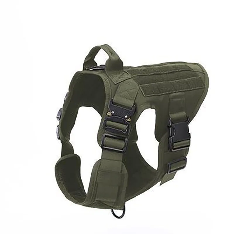 Tactical Pet Harness And Leash Set Metal Buckle Big Dog Vest German Shepherd Durable Dog Harness For Small Large Dogs Training
Tactical Pet Harness And Leash Set Metal Buckle Big Dog Vest German Shepherd Durable Dog Harness For Small Large Dogs Training
