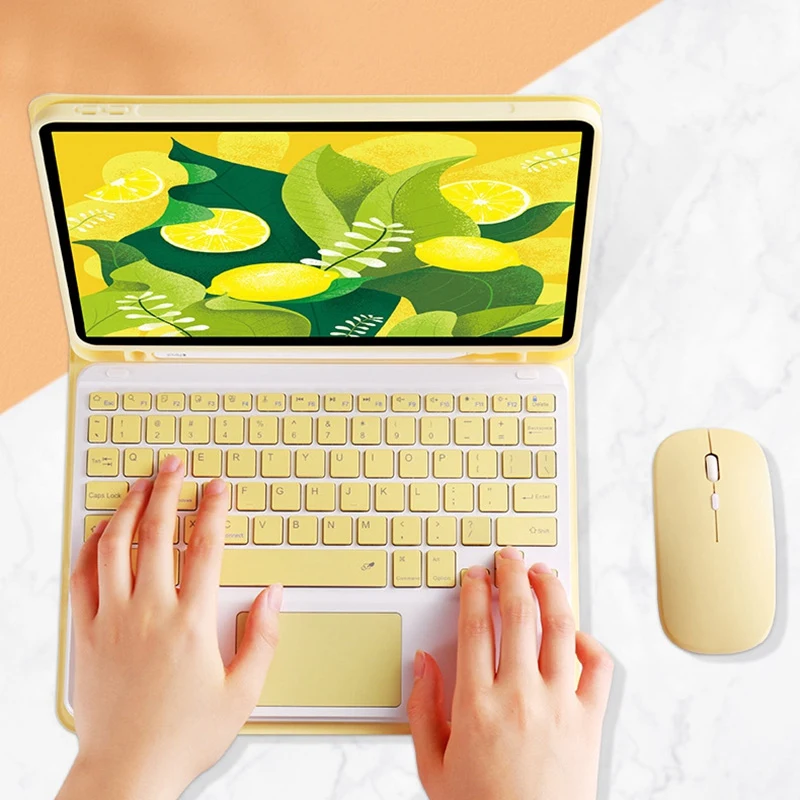 Беспроводная клавиатура для Ipad Pro 11 2020 BT клавиатура с тачпадом для конфетных цветов кожаный чехол для планшета 
Беспроводная клавиатура для Ipad Pro 11 2020 BT клавиатура с тачпадом для конфетных цветов кожаный чехол для планшета