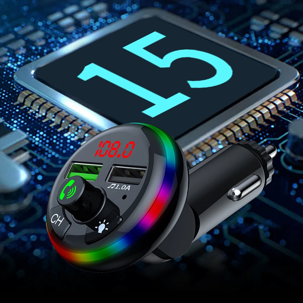 Car Bluetooth 5.0 FM Transmitter Wireless Handsfree Audio Receiver Auto MP3 Player Dual USB Fast Charger Car Accessories
Car Bluetooth 5.0 FM Transmitter Wireless Handsfree Audio Receiver Auto MP3 Player Dual USB Fast Charger Car Accessories