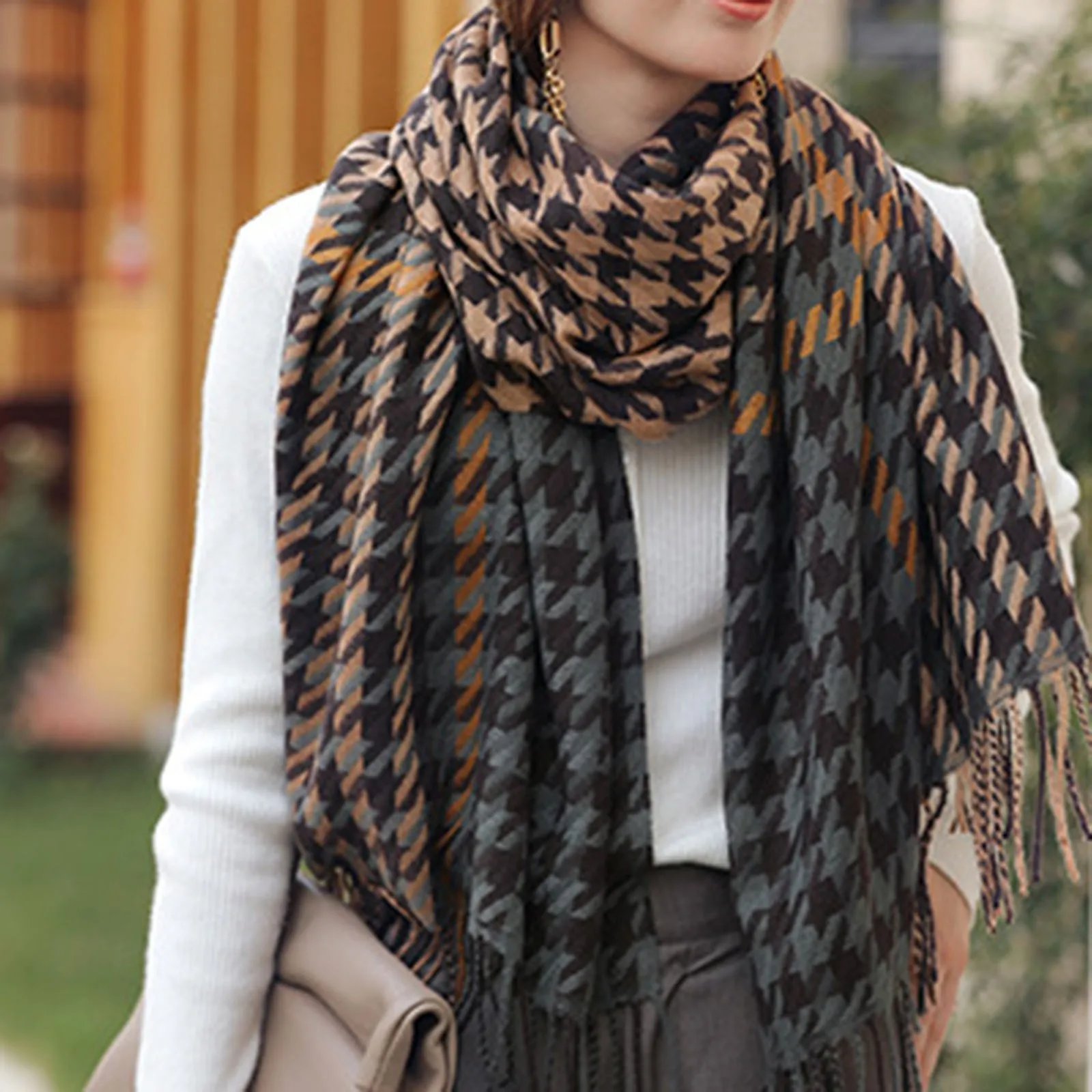 Вязаные шапки, женская модная длинная шаль в клетку с рисунком «гусиные лапки», зимний теплый клетчатый большой шарф, шаль, мужской шарф
Вязаные шапки, женская модная длинная шаль в клетку с рисунком «гусиные лапки», зимний теплый клетчатый большой шарф, шаль, мужской шарф