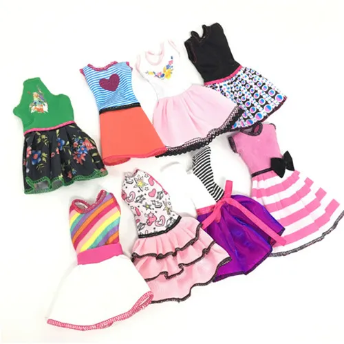 5pcs 2018 Newest Fashion Dress Beautiful Handmade Party Clothes For Barbie Doll Best Gift Toy Send By Random
5pcs 2018 Newest Fashion Dress Beautiful Handmade Party Clothes For Barbie Doll Best Gift Toy Send By Random