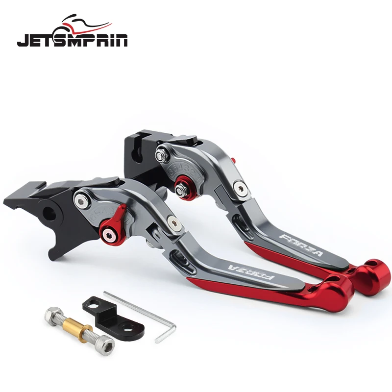 For HONDA Forza 250 300 350 CNC Motorcycle Accessories Parking Clutch Brake Lever Adjustable Foldable with Parking Lock Stopper
For HONDA Forza 250 300 350 CNC Motorcycle Accessories Parking Clutch Brake Lever Adjustable Foldable with Parking Lock Stopper