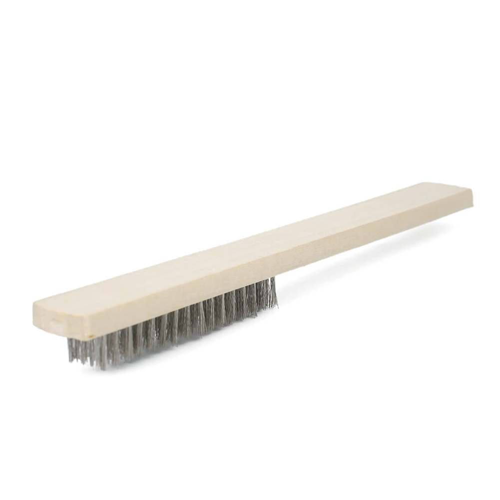 3pcs Wood Handle Stainless Steel Wire Brush Copper Brush For Industrial Devices Surface/Inner Polishing Grinding Cleaning
3pcs Wood Handle Stainless Steel Wire Brush Copper Brush For Industrial Devices Surface/Inner Polishing Grinding Cleaning
