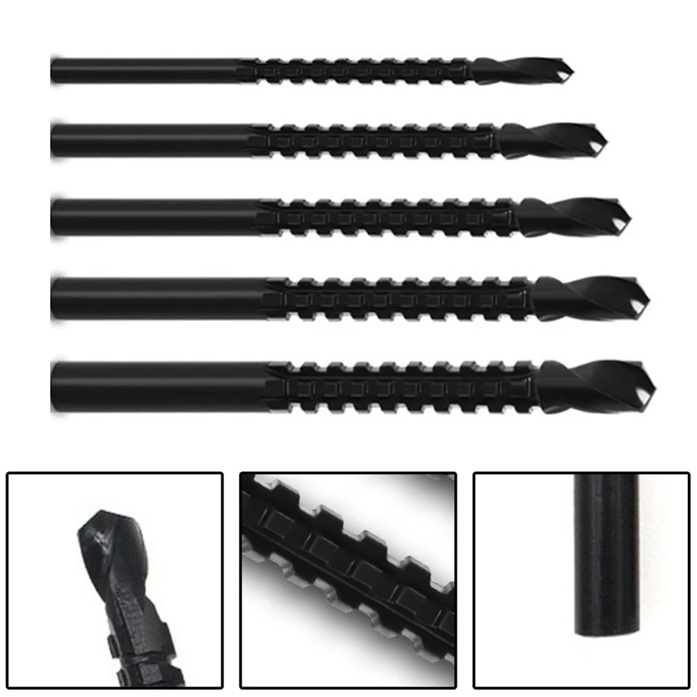 5 Pcs HSS Spiral Drill Bit 3/4/5/6/8mm Serrated Grooving Hole Cutting Tap For Woodworking Metalworking Drilling Power Tool Parts
5 Pcs HSS Spiral Drill Bit 3/4/5/6/8mm Serrated Grooving Hole Cutting Tap For Woodworking Metalworking Drilling Power Tool Parts
