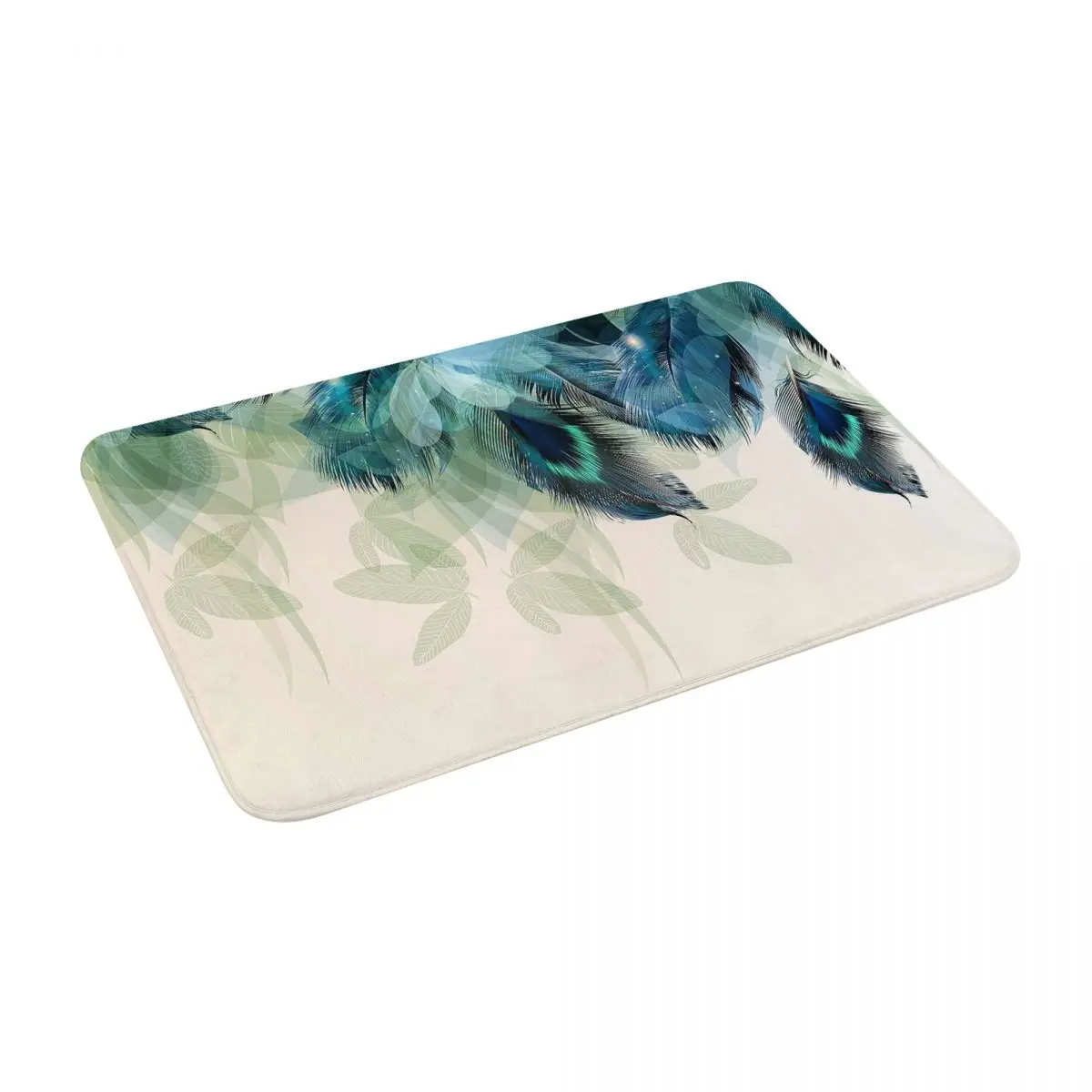 Peacock Feather 24" X 16" Non Slip Absorbent Memory Foam Bath Mat for Home Decor/Kitchen/Entry/Indoor/Outdoor/Living Room
Peacock Feather 24" X 16" Non Slip Absorbent Memory Foam Bath Mat for Home Decor/Kitchen/Entry/Indoor/Outdoor/Living Room