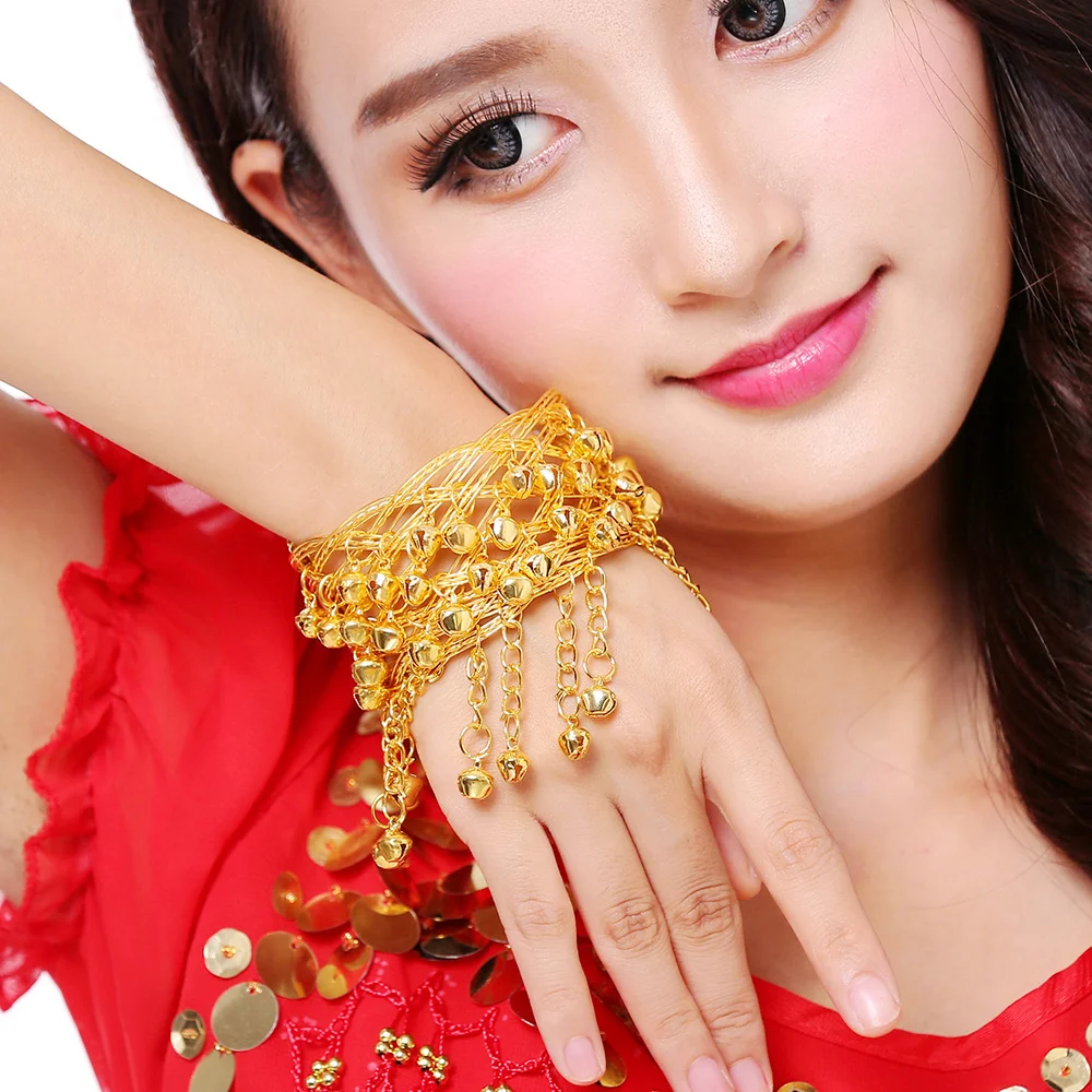 Belly dance bell arm chain Indian dance performance clothes with ethnic jewelry armband bracelet New bracelet bell arm chain
Belly dance bell arm chain Indian dance performance clothes with ethnic jewelry armband bracelet New bracelet bell arm chain