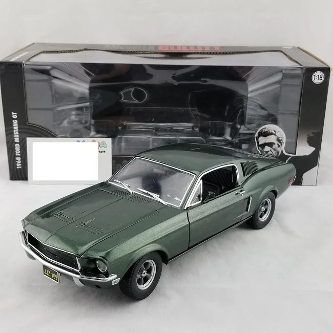 Металлическая Игрушечная модель автомобиля GreenLight 1:18 Bullitt Ford Mustang GT 1968
Металлическая Игрушечная модель автомобиля GreenLight 1:18 Bullitt Ford Mustang GT 1968
