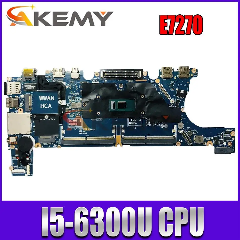 CN-0H7Y7K 0H7Y7K H7Y7K For Dell Latitude 7270 E7270 Laptop Motherboard AAZ50 LA-C451P Mainboard With SR2F0 I5-6300U Fully Tested
CN-0H7Y7K 0H7Y7K H7Y7K For Dell Latitude 7270 E7270 Laptop Motherboard AAZ50 LA-C451P Mainboard With SR2F0 I5-6300U Fully Tested