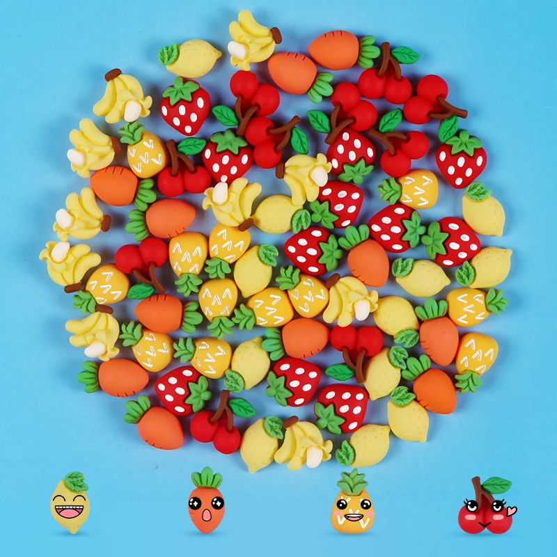 10pcs DIY Cute Mini Fruit Charms Novelty Epoxy Resin Decor Hair Rope Phone Accessories Gifts Handmade Funny Resin Embellishments
10pcs DIY Cute Mini Fruit Charms Novelty Epoxy Resin Decor Hair Rope Phone Accessories Gifts Handmade Funny Resin Embellishments
