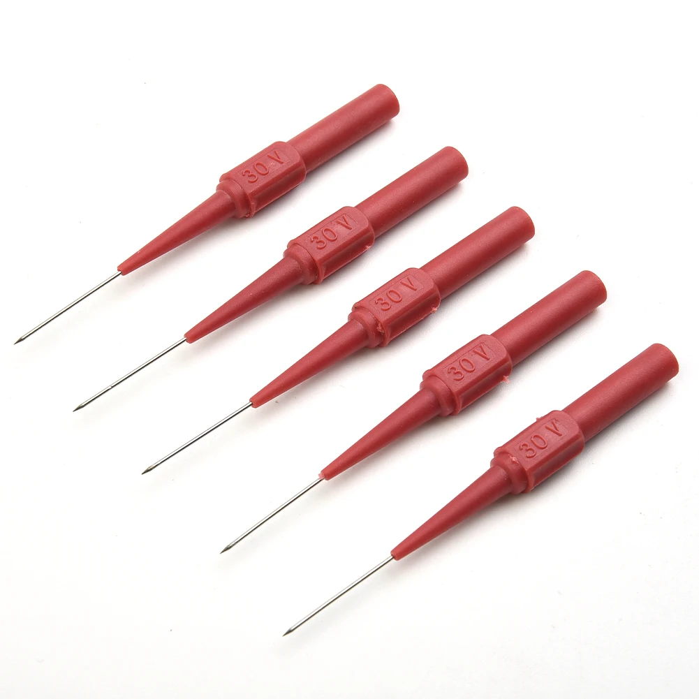 10pcs Test Probe Needle Mul-timeter Measuring Device Clamp Copper Test Lead Test Probes Plug Auto Repair Measurement Tool
10pcs Test Probe Needle Mul-timeter Measuring Device Clamp Copper Test Lead Test Probes Plug Auto Repair Measurement Tool