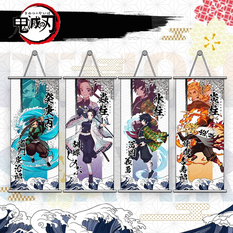Anime Demon Slayer Kimetsu No Yaiba Figure Kamado Tanjirou Figure Roll Hanging Poster Home Decor Canvas Wall Sticker Fans Gifts
Anime Demon Slayer Kimetsu No Yaiba Figure Kamado Tanjirou Figure Roll Hanging Poster Home Decor Canvas Wall Sticker Fans Gifts