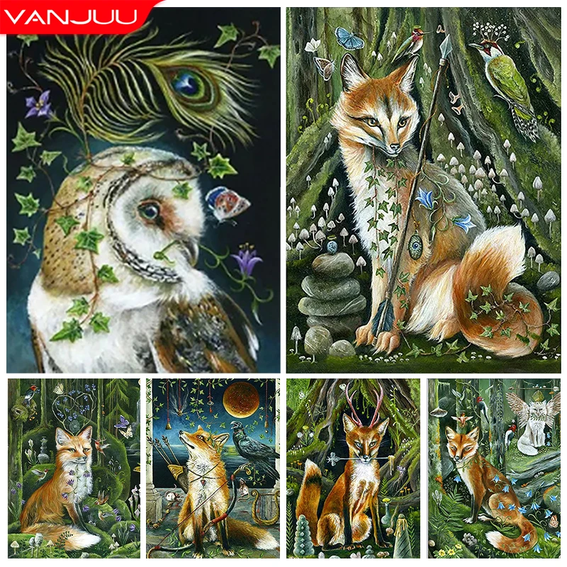 Owl 5D Diamond Painting Kit DIY Fox Cross Stitch Kit Diamond Art Embroidery Diamond Mosaic Rhinestone Home Decoration Gift
Owl 5D Diamond Painting Kit DIY Fox Cross Stitch Kit Diamond Art Embroidery Diamond Mosaic Rhinestone Home Decoration Gift
