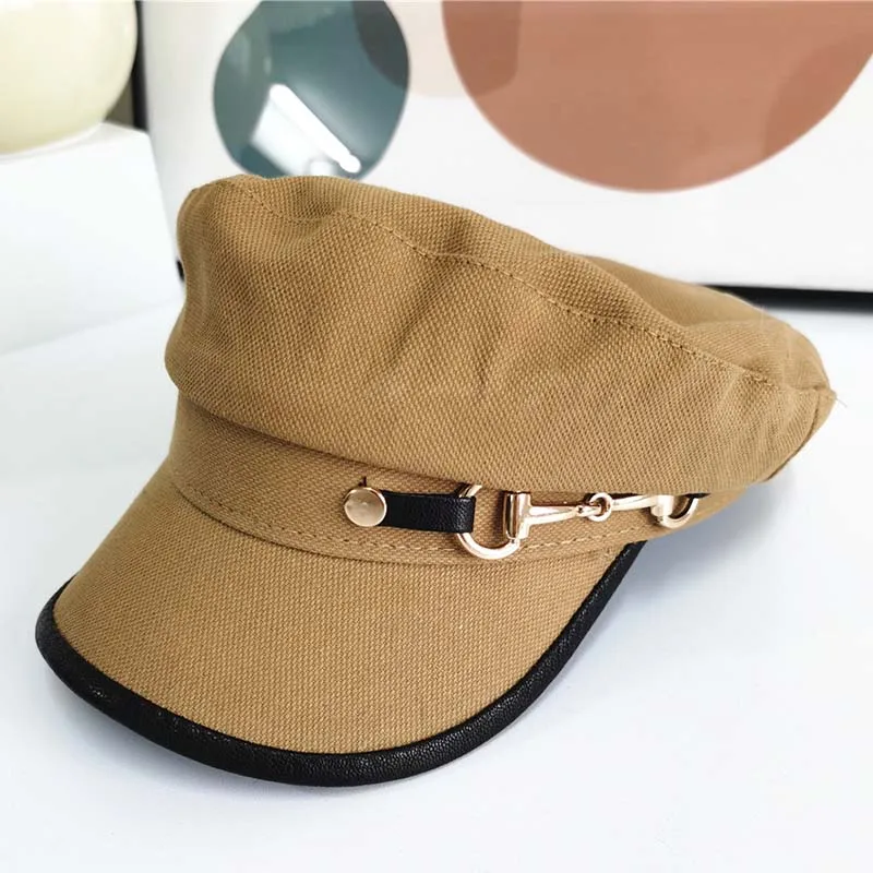 Fashion Lady Cotton Linen Military Hat Summer Sailor Hats For Women Metal Buckle Flat Top Caps Female Travel Cadet Captain Cap
Fashion Lady Cotton Linen Military Hat Summer Sailor Hats For Women Metal Buckle Flat Top Caps Female Travel Cadet Captain Cap