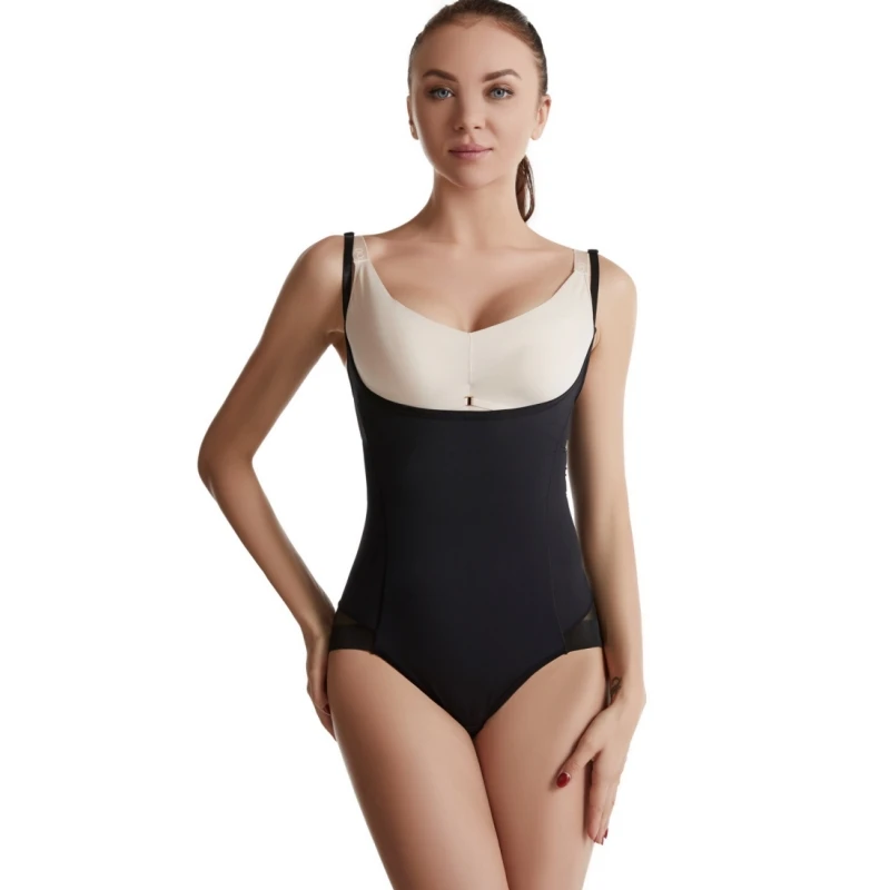 Women's seamless abdominal tightening jumpsuit with high elasticity, open crotch, chest lift, breathable tight fitting clothes
Women's seamless abdominal tightening jumpsuit with high elasticity, open crotch, chest lift, breathable tight fitting clothes