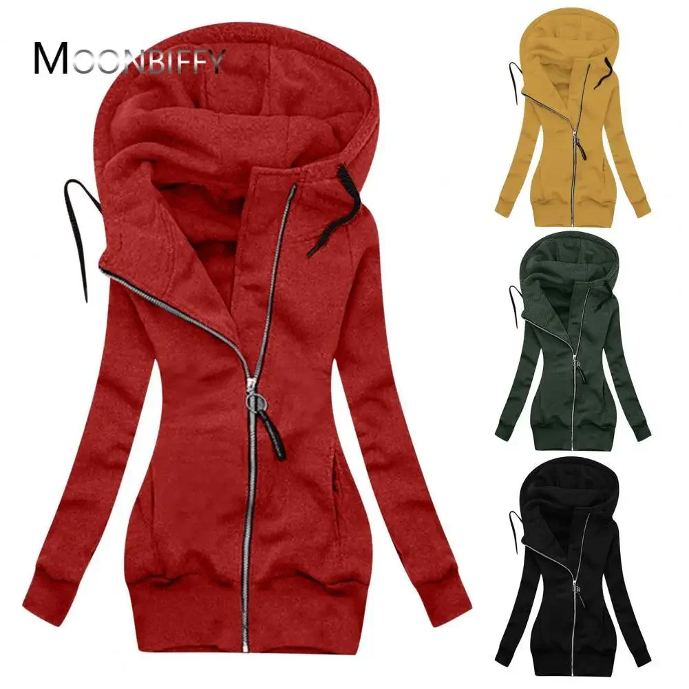 2024 NEW Stylish Solid Color Zipper Winter Coat Skin-friendly Sweatshirt Coat Zipper Closure Warm Hoodie Jacket Lady Clothing
2024 NEW Stylish Solid Color Zipper Winter Coat Skin-friendly Sweatshirt Coat Zipper Closure Warm Hoodie Jacket Lady Clothing