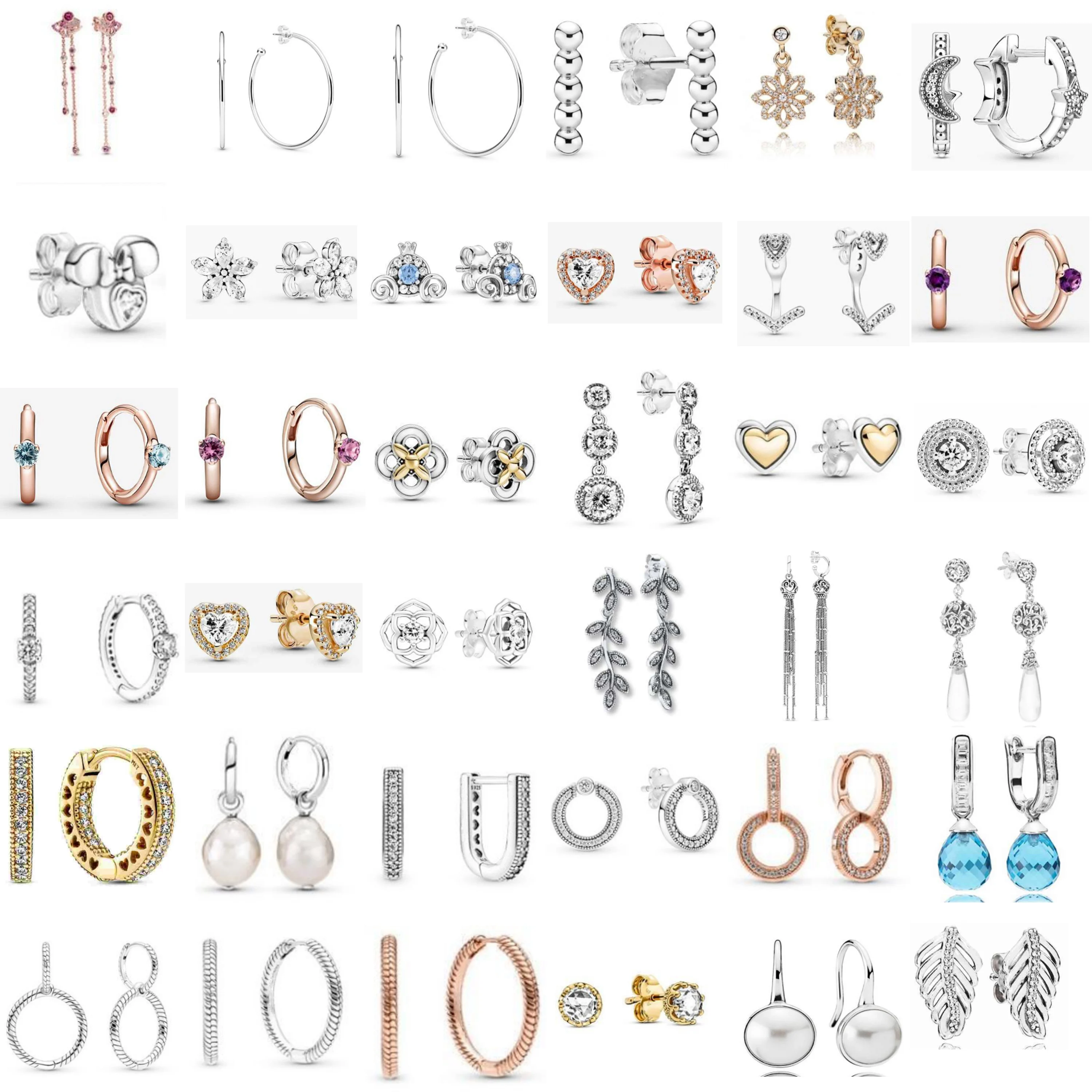 Corresponding Catalog Select Code To Buy, S925 Sterling Silver Jewelry. 1:1 PAN Earring 289-324
Corresponding Catalog Select Code To Buy, S925 Sterling Silver Jewelry. 1:1 PAN Earring 289-324