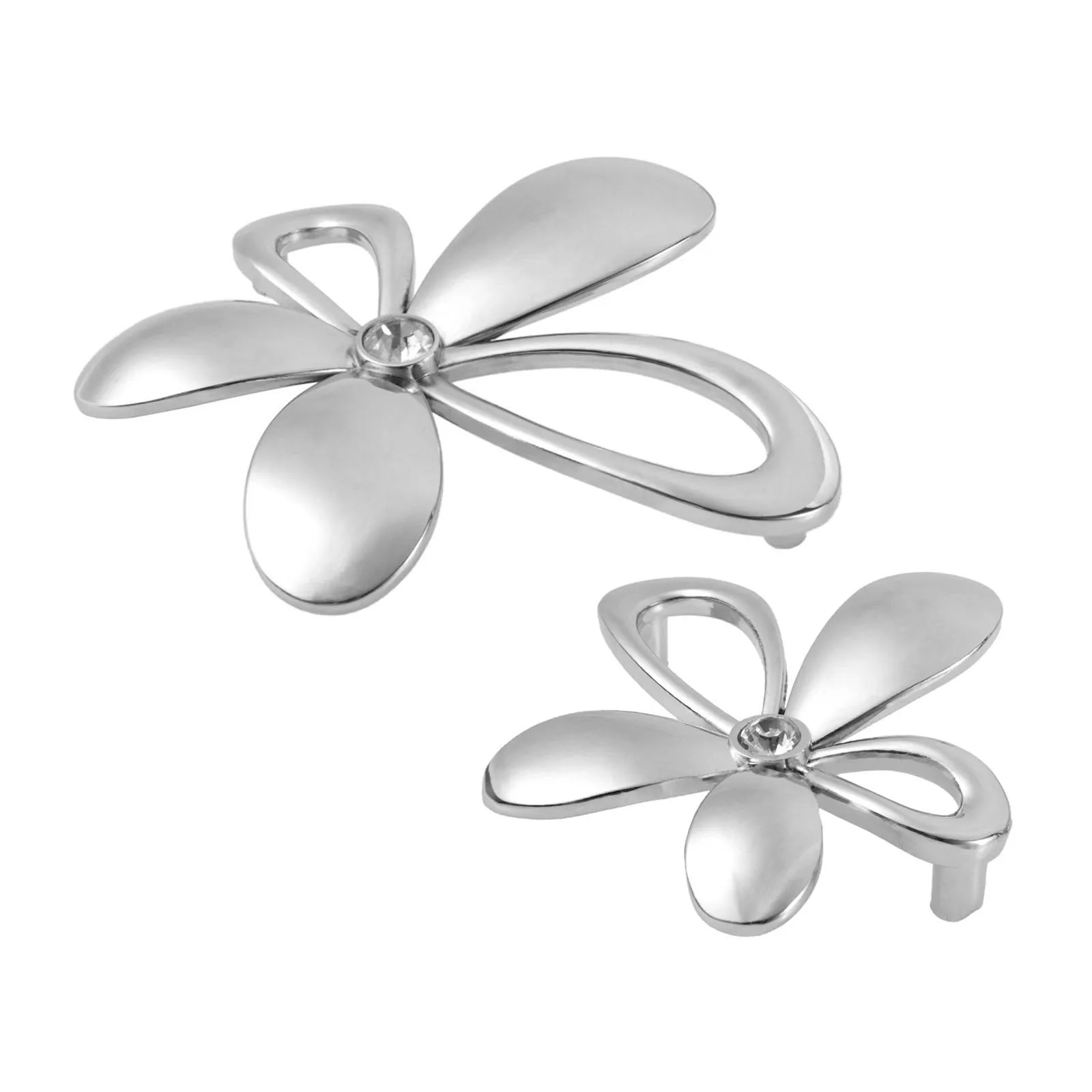 1Pc 64mm/96mm Silver Flower Door Knob Furniture Handle Glass Dresser/Drawer Pulls Handles Knobs Kitchen Cabinet Pulls
1Pc 64mm/96mm Silver Flower Door Knob Furniture Handle Glass Dresser/Drawer Pulls Handles Knobs Kitchen Cabinet Pulls