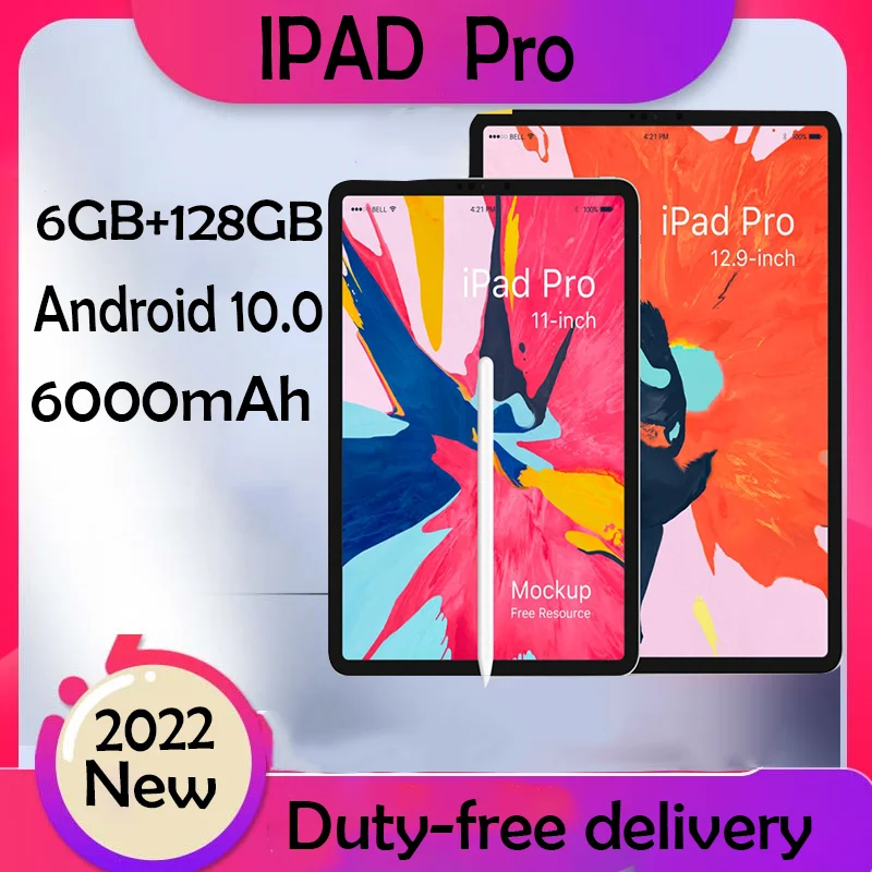 Планшет IPad Pro, 8 + 256 ГБ, 8 дюймов, Android 10,0
