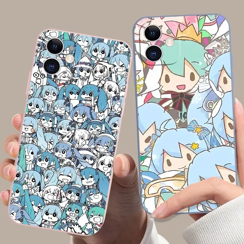 Cartoon Cute Hatsune Miku Suitable for Iphone 14Promax Phone Case Anime Figure 12/13Mini Full Package Soft Shell XS XR SE2 8P
Cartoon Cute Hatsune Miku Suitable for Iphone 14Promax Phone Case Anime Figure 12/13Mini Full Package Soft Shell XS XR SE2 8P