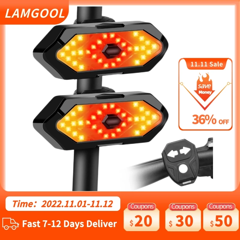 Bike Light Turn Signals Remote Control Bicycle Direction Indicator MTB LED Rear USB Rechargeable Cycling Taillight with Horn
Bike Light Turn Signals Remote Control Bicycle Direction Indicator MTB LED Rear USB Rechargeable Cycling Taillight with Horn